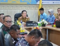 Sekdaprov Lampung Ikuti Rakor Pengendalian Inflasi dan Kependudukan