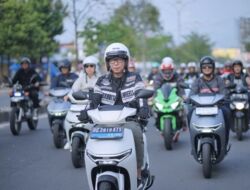 Gubernur Lampung Lepas Ratusan Rider Sunmori “Be One Ride”