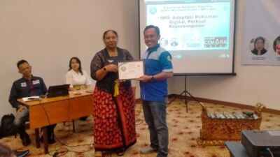 PD IWO Lampung Utara Raih Penghargaan “PD Terpositif” di Rakernas IWO 2025