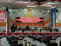 DPRD Lampura Gelar Paripurna Pengesahan Propemperda TA 2026