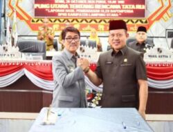 Dorong Penataan Ruang yang Terarah, Bupati Hadiri Paripurna Bahas RTRW