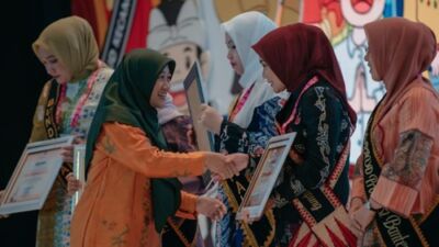 Bunda PAUD Lampung Raih Penghargaan Nasional