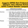 Anggota DPRD Heti Friskatati ‘Dicopot’ dari Jabatan Ketua KPPG Golkar Bandar Lampung