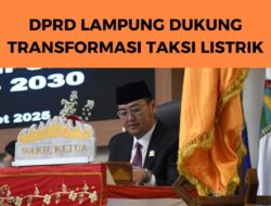 DPRD Lampung Dukung Transformasi Taksi Listrik