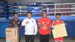 Ketua DPRD Provinsi Lampung Hadiri Pembukaan Kejuaraan Tinju Amatir Polresta Bandar Lampung