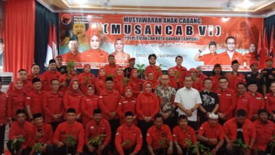 Musancab VI PDI Perjuangan Bandar Lampung Dibuka, Winarti Tekankan Soliditas Kader