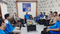 Binmas Polda Lampung Kunjungi KNPI Lampung