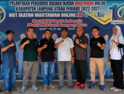 PD IWO Lampung Utara Terima Kunjungan Kerja dari Kesbangpol
