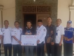 Dinsos Lampung Utara Salurkan Santunan Rp15 Juta untuk Ahli Waris Korban Kebakaran