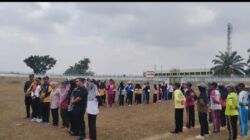 Jelang Diklat, Calon Paskibraka Lampura Matangkan Persiapan