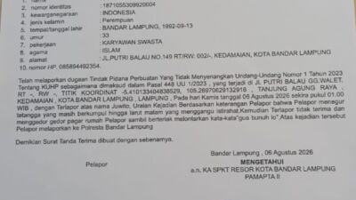 Tegur Tetangga Berisik, Warga Laporkan Dugaan Ancaman Pembunuhan
