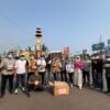 IJP Lampung Bagikan 3.000 Masker kepada Pengendara di Tugu Adipura
